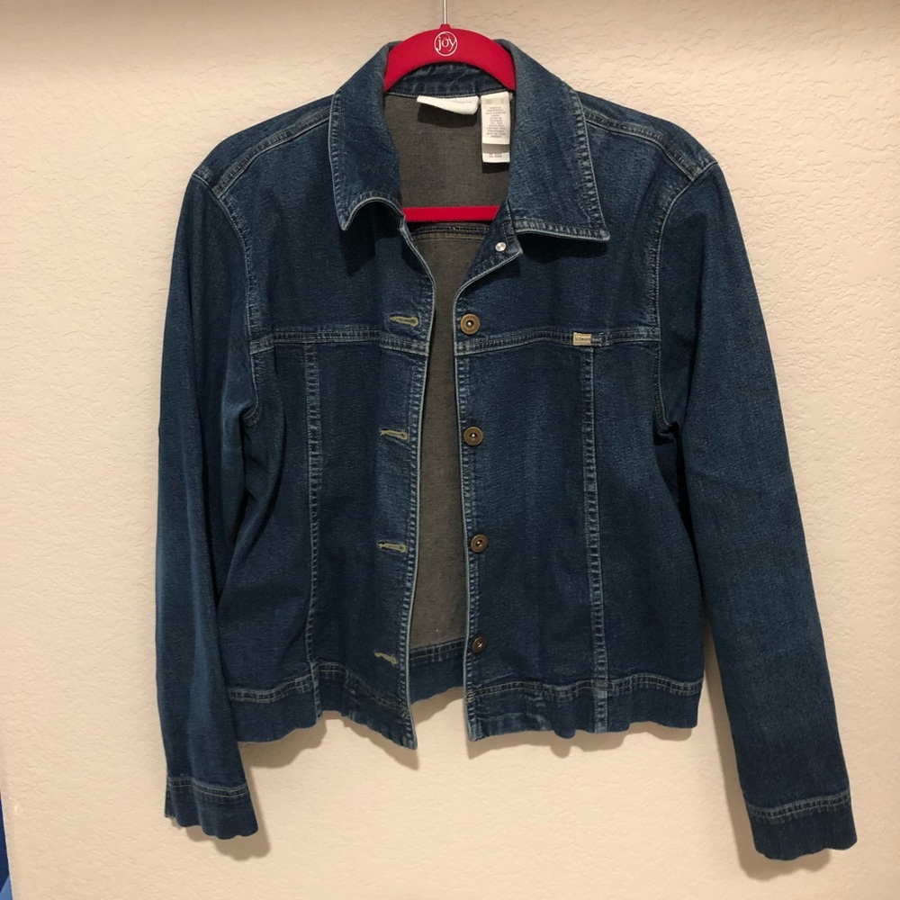 Liz Claiborne Jean Jacket Size L